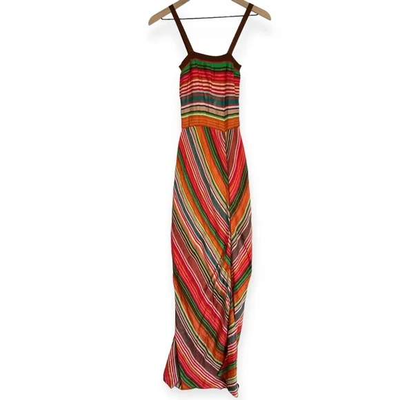 MISSONI Striped Knit Maxi Dress
